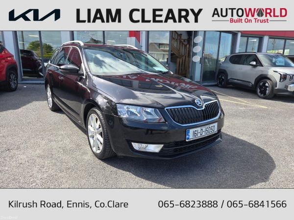 Skoda Octavia Estate, Diesel, 2016, Black