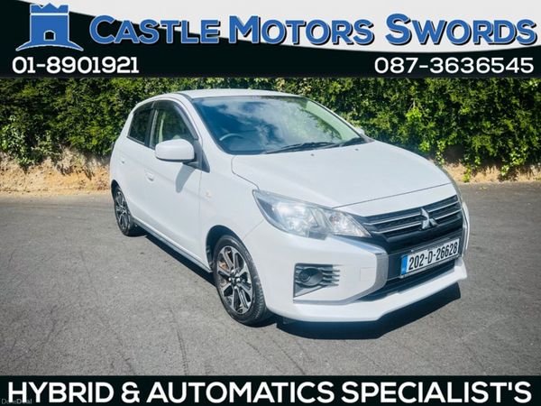 Mitsubishi Mirage Hatchback, Petrol, 2020, White