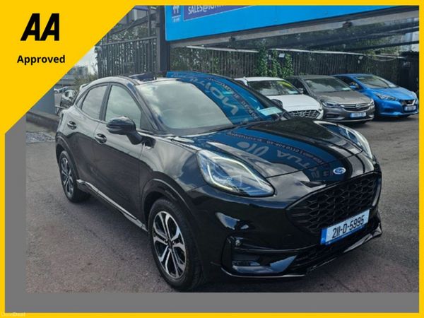 Ford Puma MPV, Petrol Hybrid, 2021, Black