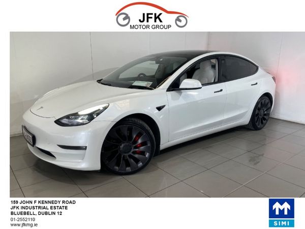 Tesla Model 3 Saloon, Electric, 2022, White