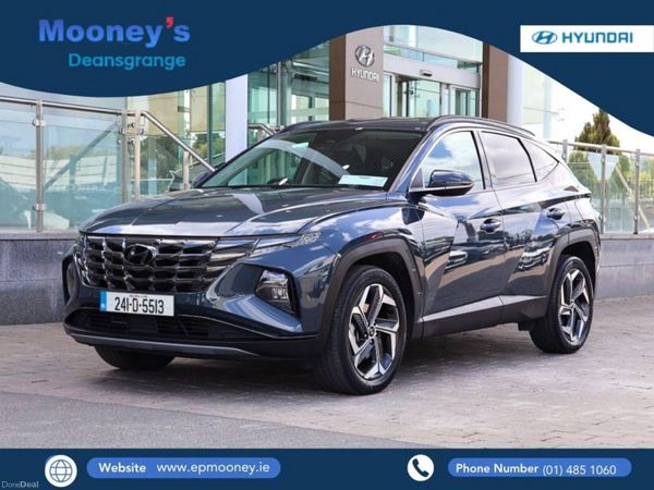Hyundai Tucson SUV, Petrol Hybrid, 2024, Blue