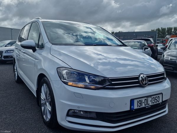 Volkswagen Touran MPV, Diesel, 2019, White