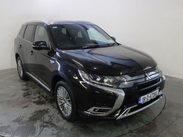Mitsubishi Outlander SUV, Petrol Plug-in Hybrid, 2019, Black