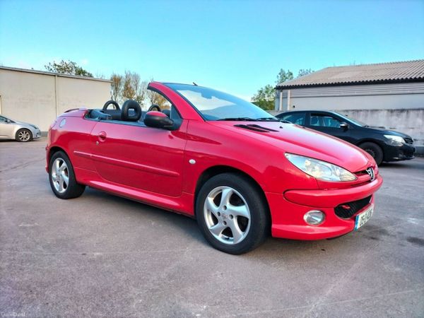 Peugeot 206 Convertible, Petrol, 2005, Red