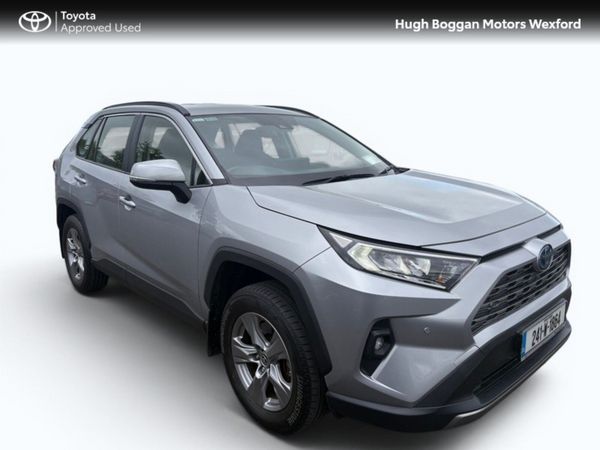 Toyota RAV4 SUV, Petrol Hybrid, 2024, Silver