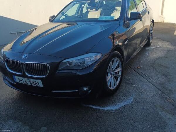 BMW 5-Series Saloon, Diesel, 2011, Black