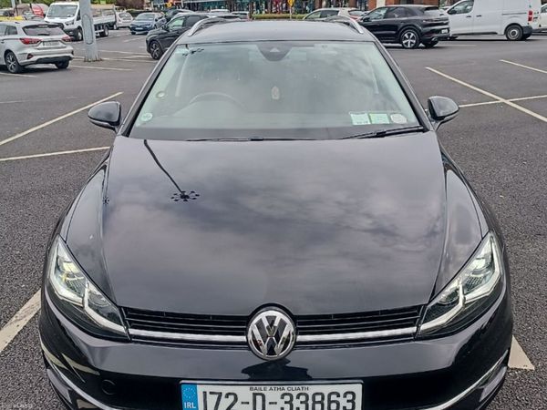 Volkswagen Golf Estate, Petrol, 2017, Black