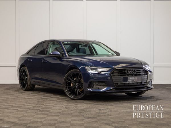 Audi A6 Saloon, Diesel, 2021, Blue