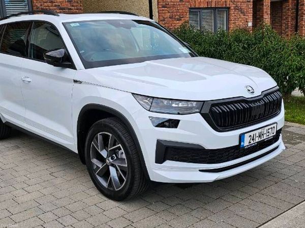 Skoda Kodiaq SUV, Diesel, 2024, White