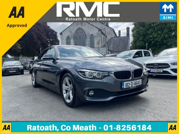 BMW 4-Series Saloon, Diesel, 2018, Grey