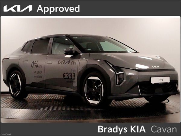 Kia EV4 Saloon, Electric, 2026, Grey