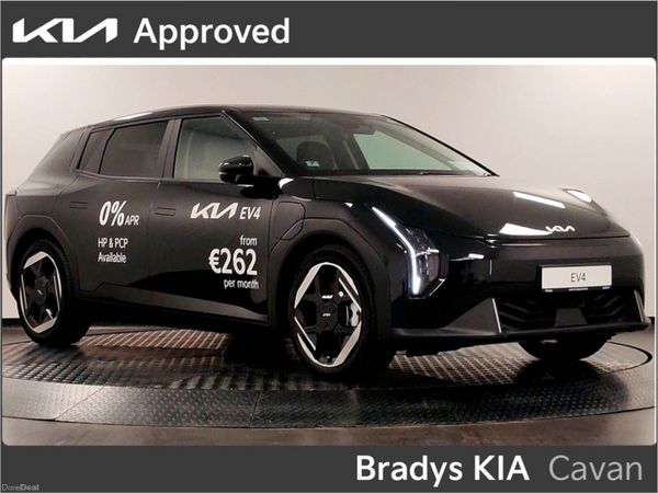 Kia EV4 Hatchback, Electric, 2026, Black
