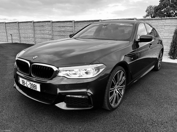 BMW 5-Series Saloon, Diesel, 2018, Grey