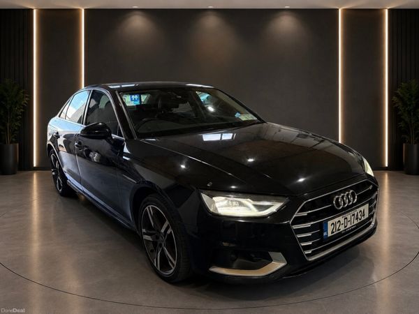 Audi A4 Saloon, Diesel, 2021, Black