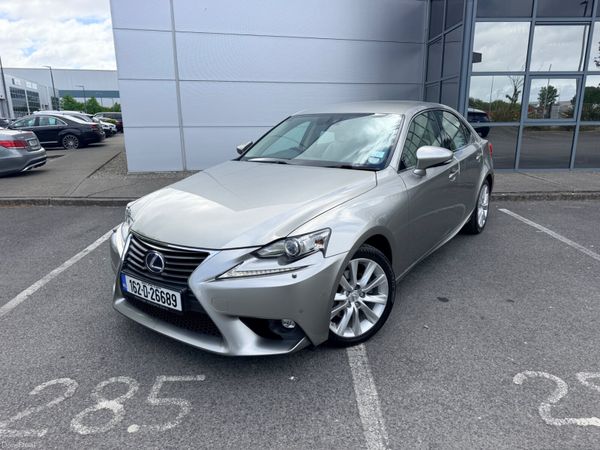 Lexus IS Saloon, Petrol Hybrid, 2016, Silver