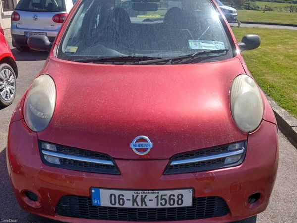 Nissan Micra Hatchback, Petrol, 2006, Red