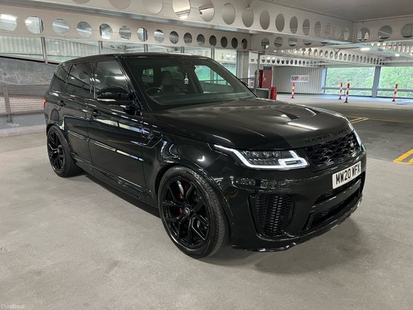 Land Rover Range Rover Sport SUV, Petrol, 2020, Black