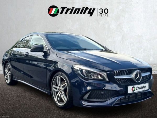 Mercedes-Benz CLA Saloon, Petrol, 2017, Navy