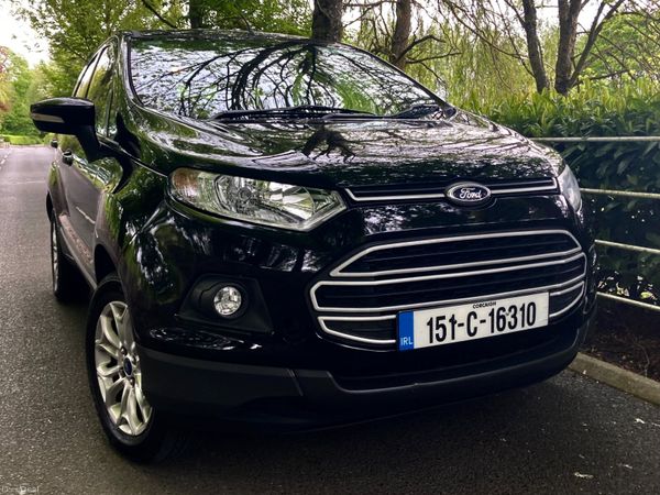 Ford EcoSport SUV, Petrol, 2015, Black