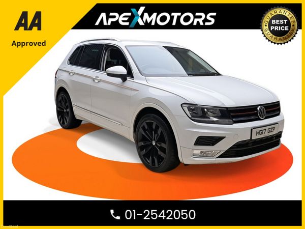 Volkswagen Tiguan SUV, Diesel, 2017, White