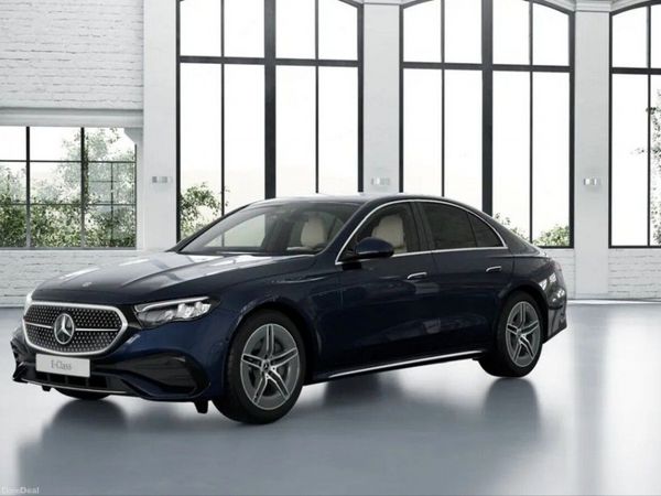 Mercedes-Benz E-Class Saloon, Diesel Plug-in Hybrid, 2026, Blue