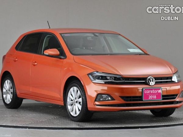 Volkswagen Polo Hatchback, Petrol, 2018, Orange