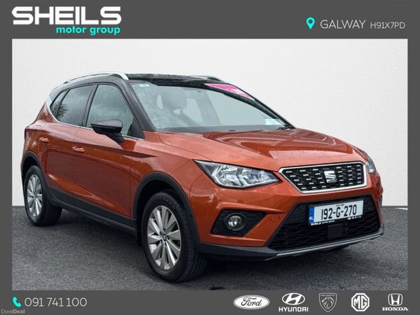 SEAT Arona SUV, Petrol, 2019, Orange
