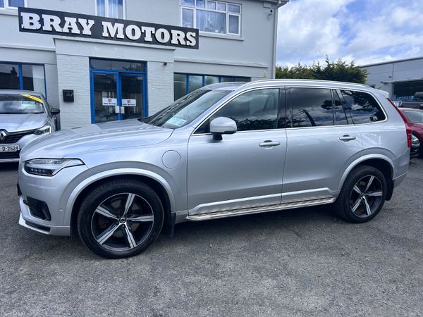 Volvo XC90 SUV, Petrol Plug-in Hybrid, 2016, Silver