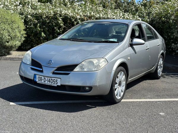 Nissan Primera Saloon, Petrol, 2008, Silver