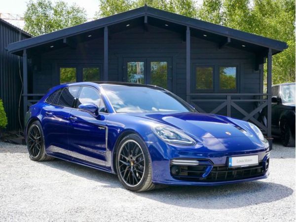Porsche Panamera Estate, Petrol Hybrid, 2024, Blue