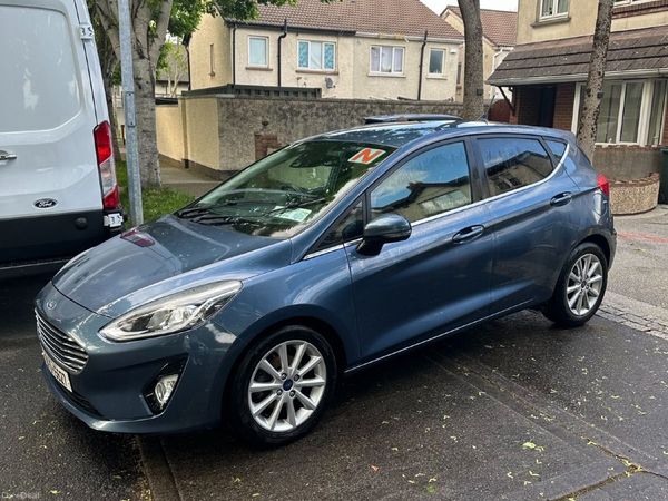 Ford Fiesta Hatchback, Petrol Hybrid, 2021, Blue
