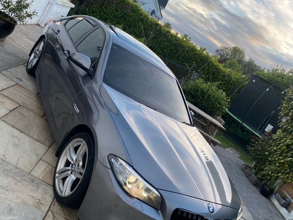 BMW 5-Series Saloon, Diesel, 2013, Grey