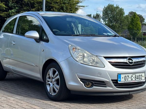 Opel Corsa Hatchback, Petrol, 2007, Silver