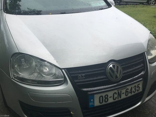 Volkswagen Golf Hatchback, Diesel, 2008, Silver