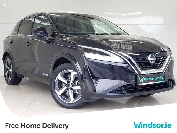 Nissan Qashqai SUV, Petrol Hybrid, 2023, Black