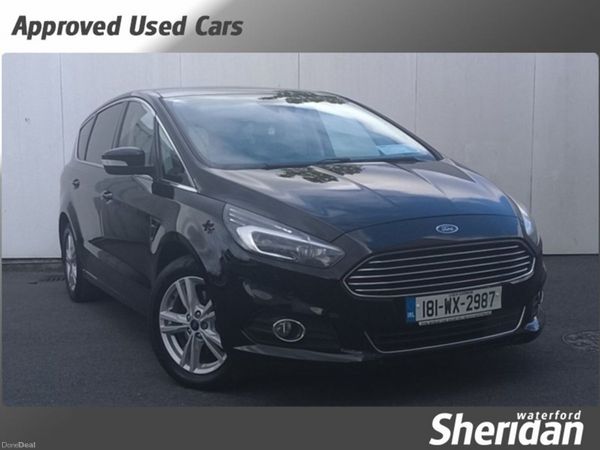 Ford S-Max MPV, Diesel, 2018, Black
