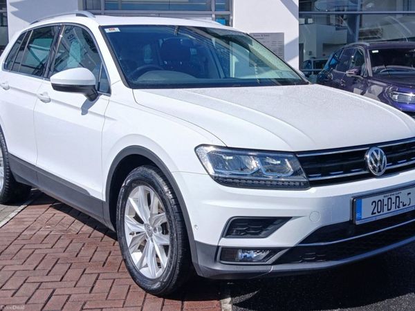 Volkswagen Tiguan SUV, Diesel, 2020, White