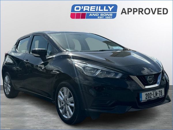 Nissan Micra Hatchback, Petrol, 2020, Black