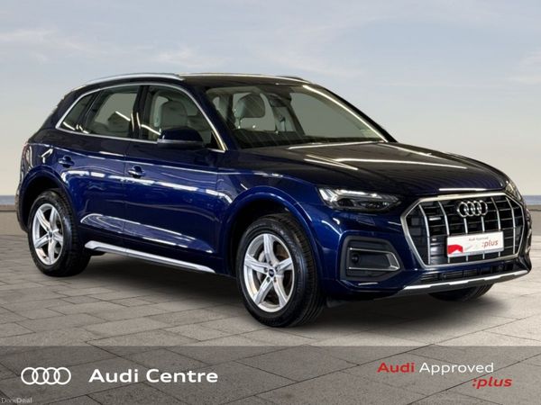 Audi Q5 SUV, Petrol Plug-in Hybrid, 2022, Blue