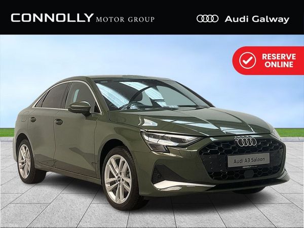 Audi A3 Saloon, Diesel, 2025, Green