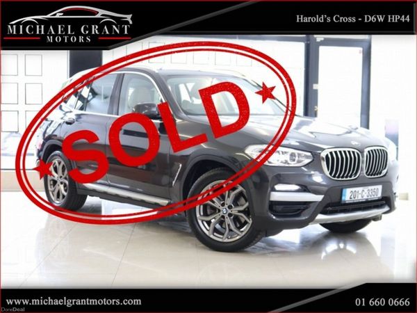 BMW X3 SUV, Diesel, 2020, Grey