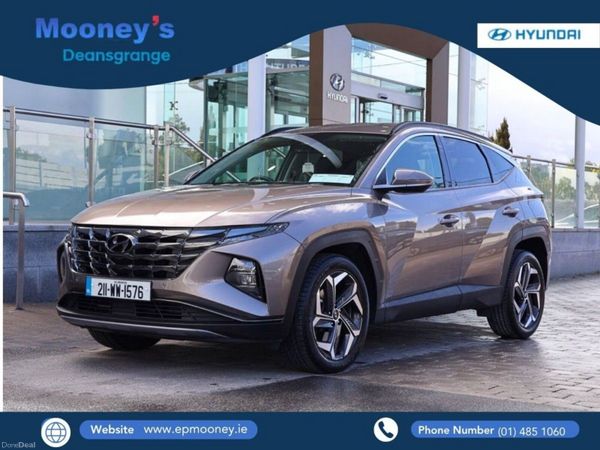 Hyundai Tucson SUV, Petrol Hybrid, 2021, Brown