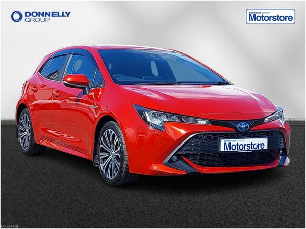 Toyota Corolla Hatchback, Petrol Hybrid, 2020, Red