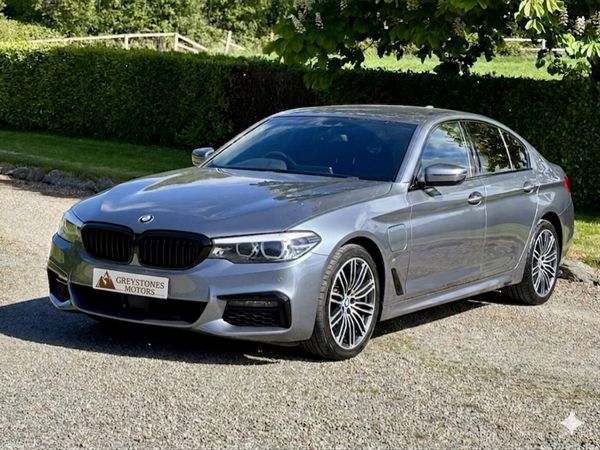BMW 5-Series Saloon, Petrol Plug-in Hybrid, 2019, Grey