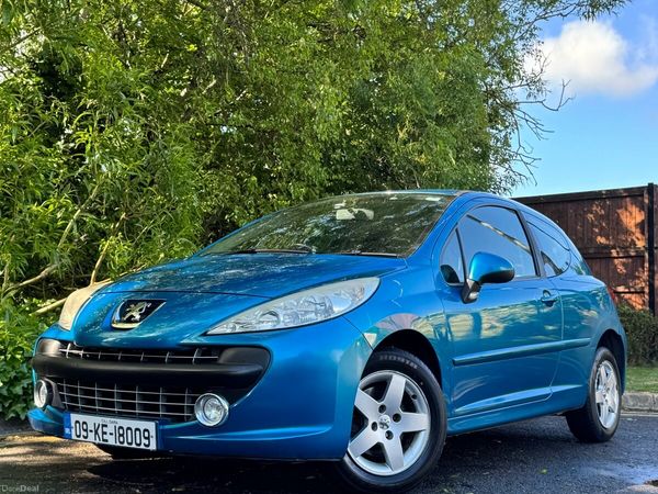 Peugeot 207 Hatchback, Petrol, 2009, Blue