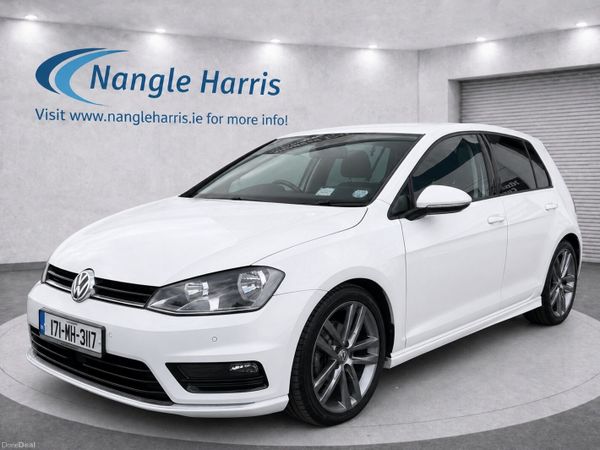 Volkswagen Golf Hatchback, Diesel, 2017, White