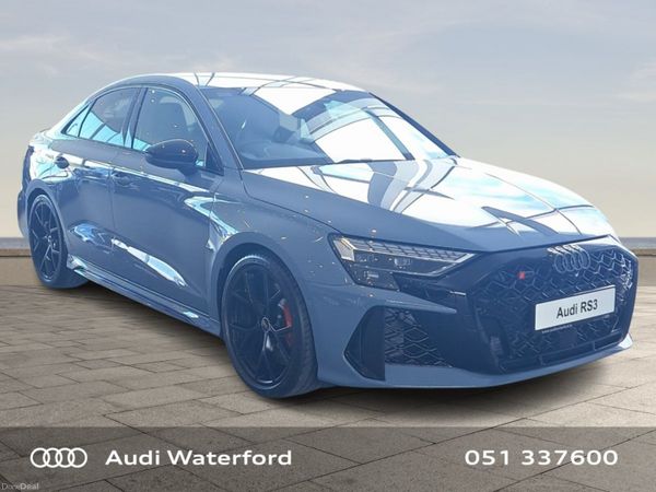 Audi RS3 Saloon, Petrol, 2026, Grey