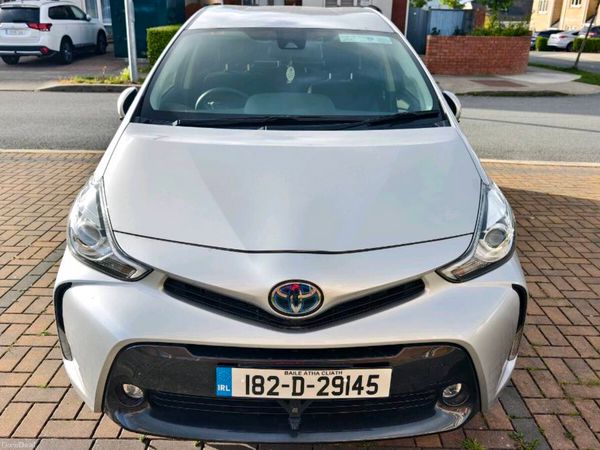 Toyota Prius Hatchback, Petrol Hybrid, 2018, Silver