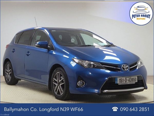 Toyota Auris Hatchback, Diesel, 2015, Blue