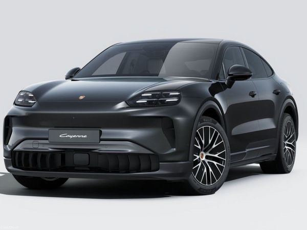 Porsche Cayenne Coupe, Electric, 2026, Black